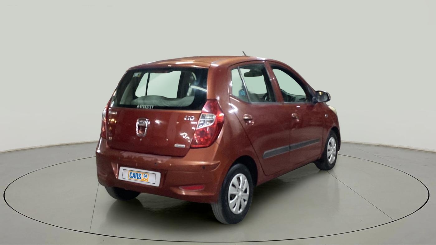 2011 Hyundai i10 MAGNA 1.2, Petrol, Manual, 47,499 km, Right Back Diagonal