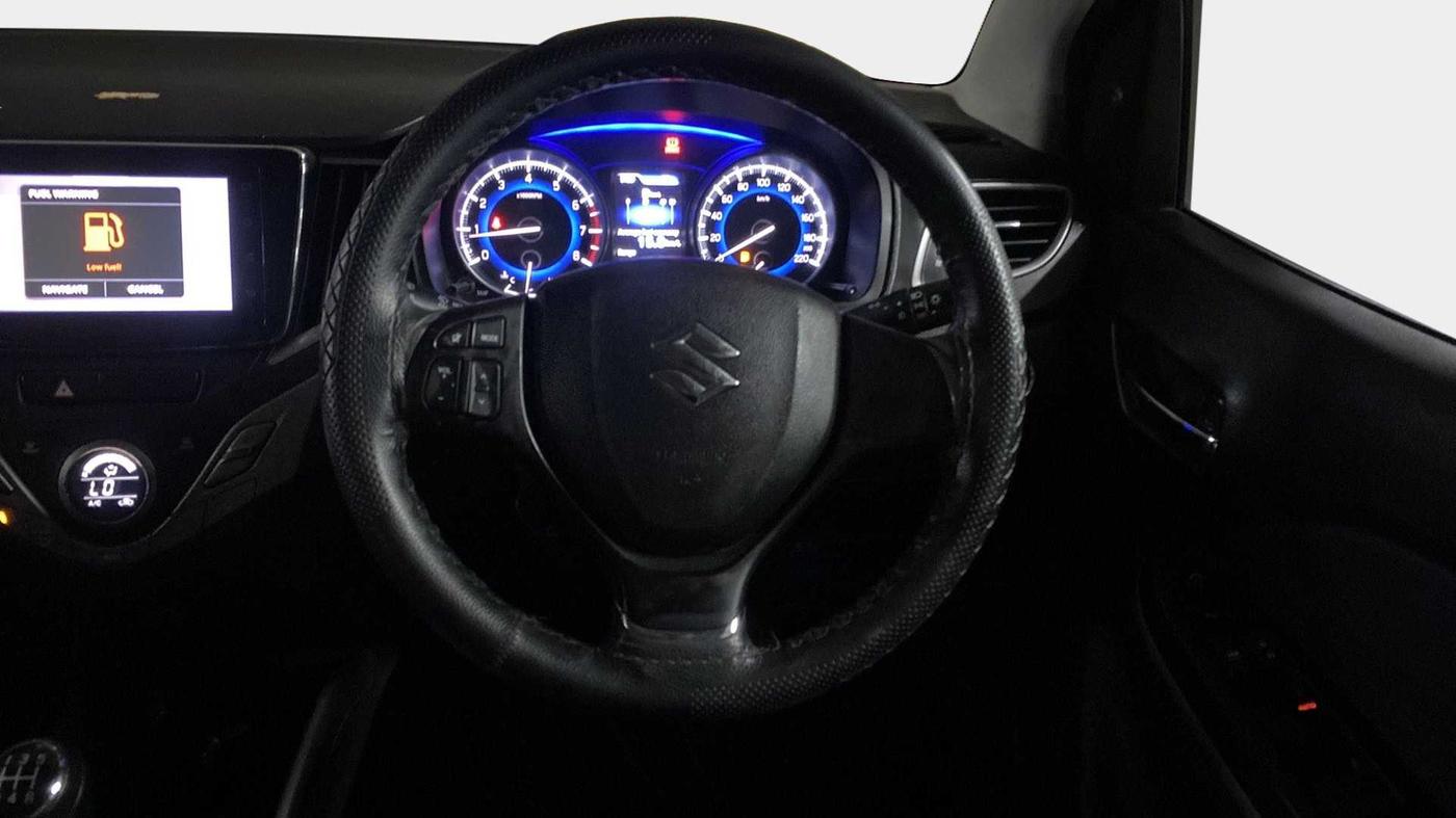 2021 Maruti Baleno ZETA PETROL 1.2, Petrol, Manual, 26,018 km, Steering Wheel Close Up