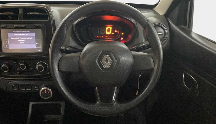 2018 Renault Kwid RXT 1.0 AMT (O), Petrol, Automatic, 31,124 km, Steering Wheel Close Up