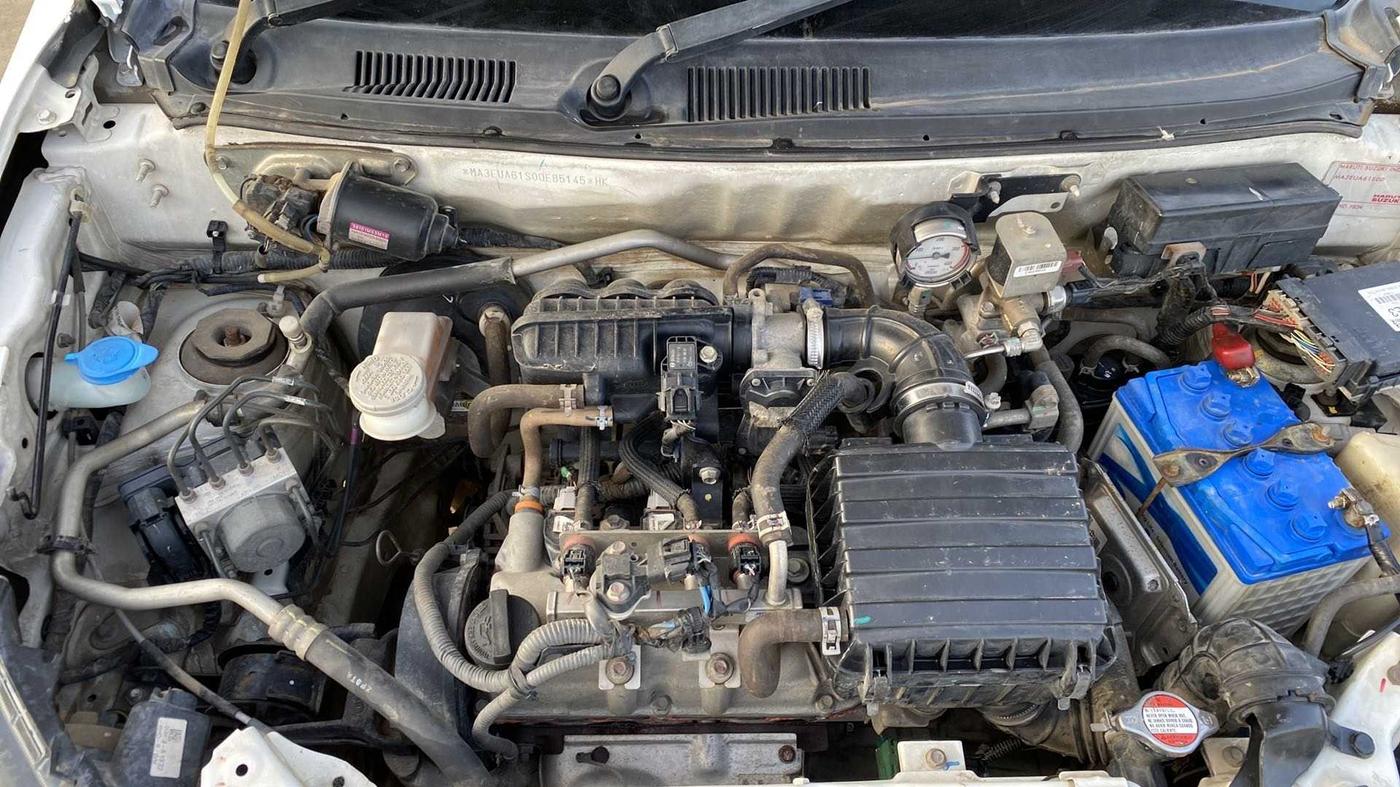 2019 Maruti Alto LXI CNG, CNG, Manual, 98,882 km, Open Bonet