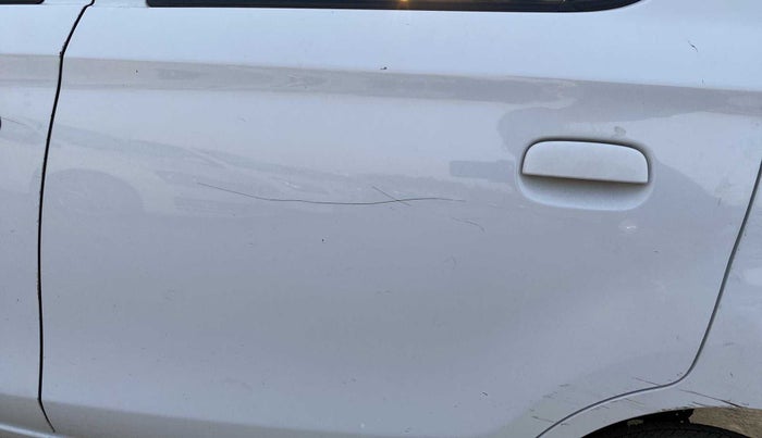 2019 Maruti Alto LXI CNG, CNG, Manual, 98,882 km, Rear left door - Minor scratches
