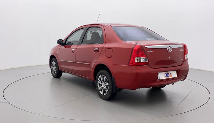 2012 Toyota Etios G, Petrol, Manual, 1,22,817 km, Left Back Diagonal