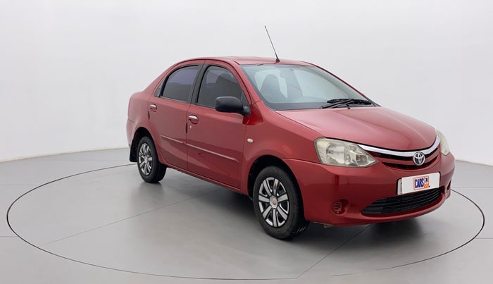 2012 Toyota Etios G, Petrol, Manual, 1,22,817 km, Right Front Diagonal