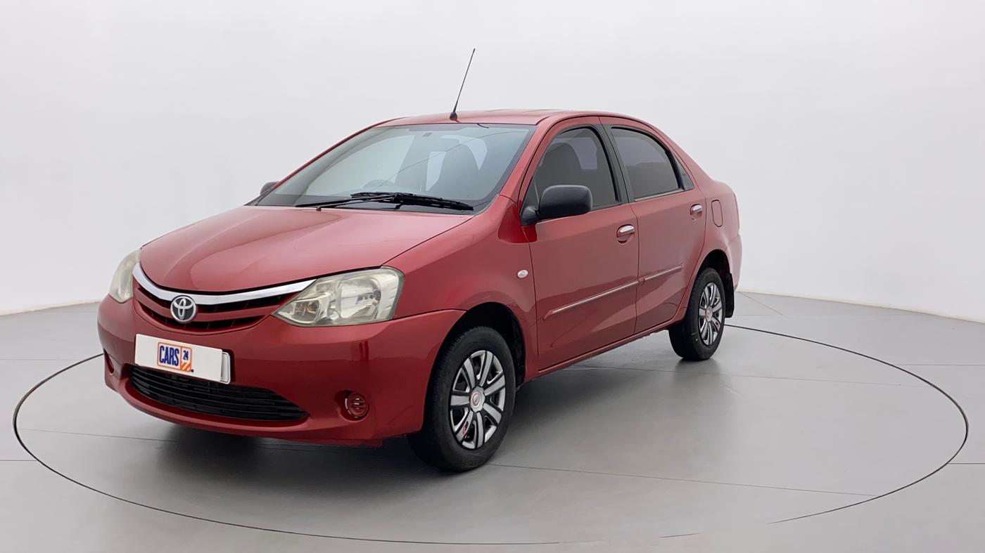 2012 Toyota Etios G, Petrol, Manual, 1,22,817 km, Left Front Diagonal