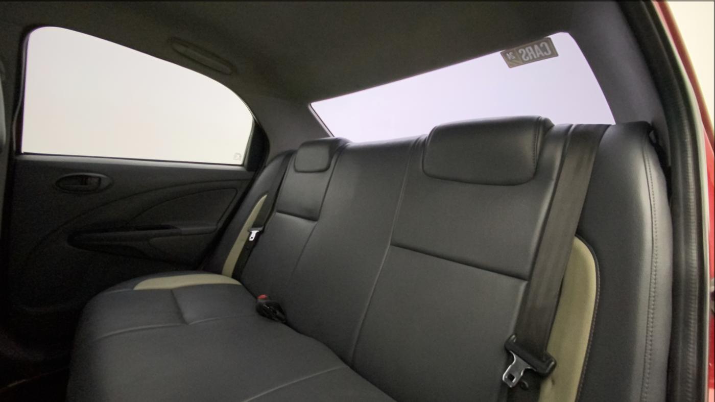 2012 Toyota Etios G, Petrol, Manual, 1,22,817 km, Right Side Rear Door Cabin
