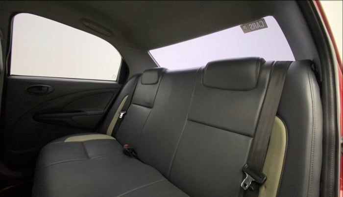 2012 Toyota Etios G, Petrol, Manual, 1,22,817 km, Right Side Rear Door Cabin