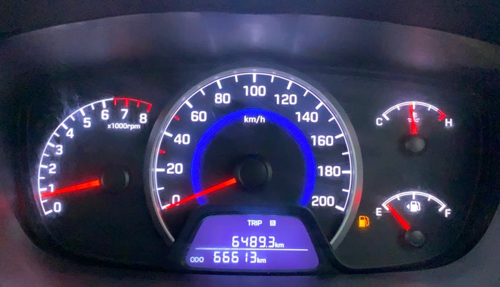 2017 Hyundai Grand i10 SPORTZ 1.2 KAPPA VTVT, Petrol, Manual, 66,613 km, Odometer Image