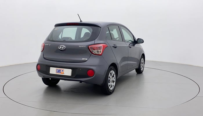 2017 Hyundai Grand i10 SPORTZ 1.2 KAPPA VTVT, Petrol, Manual, 66,613 km, Right Back Diagonal