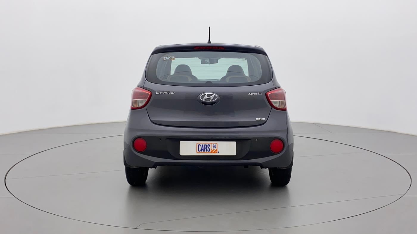2017 Hyundai Grand i10 SPORTZ 1.2 KAPPA VTVT, Petrol, Manual, 66,613 km, Back/Rear