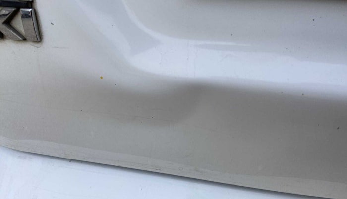 2017 Maruti Wagon R 1.0 VXI, Petrol, Manual, 50,723 km, Dicky (Boot door) - Minor scratches