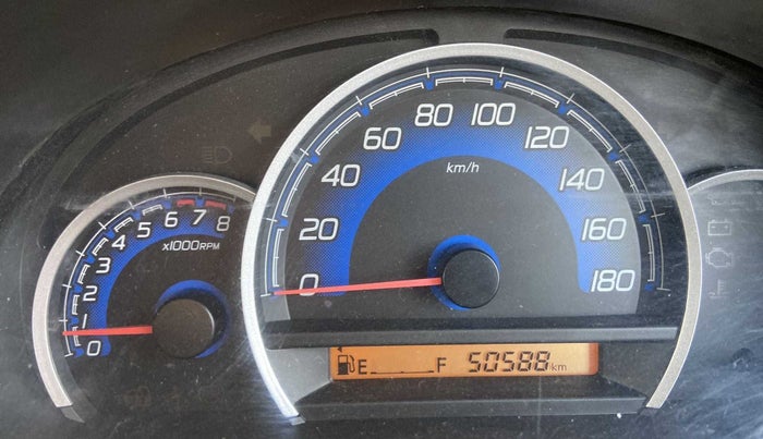 2017 Maruti Wagon R 1.0 VXI, Petrol, Manual, 50,723 km, Odometer Image