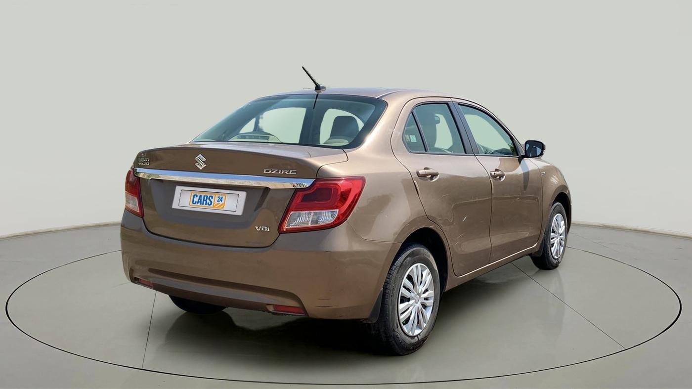 2018 Maruti Dzire VDI, Diesel, Manual, 49,718 km, Right Back Diagonal