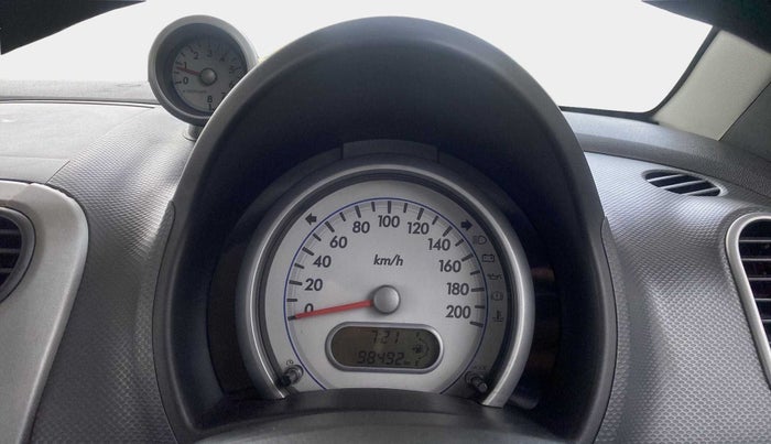 2010 Maruti Ritz VXI, Petrol, Manual, 98,599 km, Odometer Image