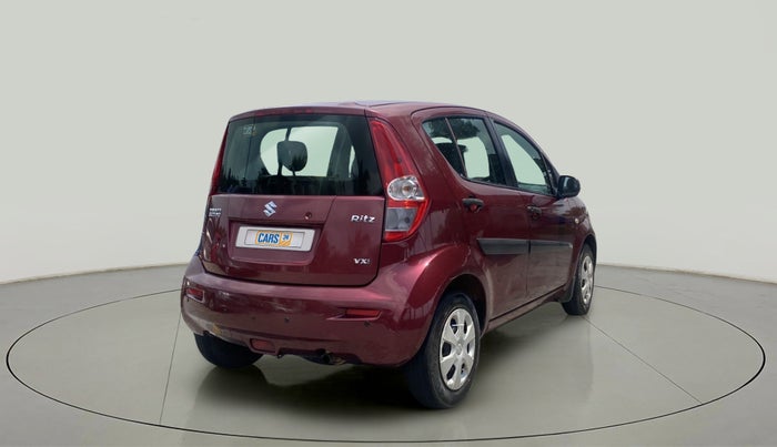 2010 Maruti Ritz VXI, Petrol, Manual, 98,599 km, Right Back Diagonal