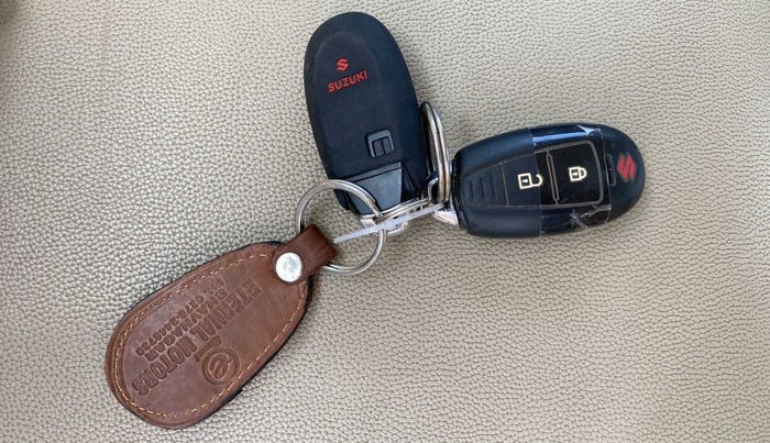 2018 Maruti Ciaz ZETA 1.4  MT PETROL, Petrol, Manual, 86,311 km, Key Close Up