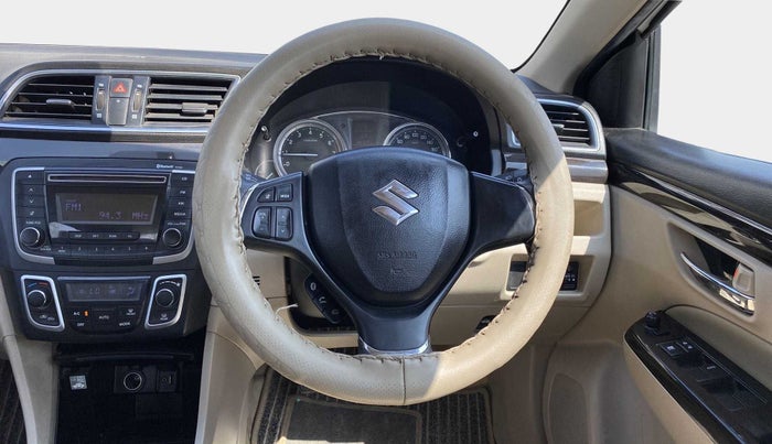 2018 Maruti Ciaz ZETA 1.4  MT PETROL, Petrol, Manual, 86,311 km, Steering Wheel Close Up