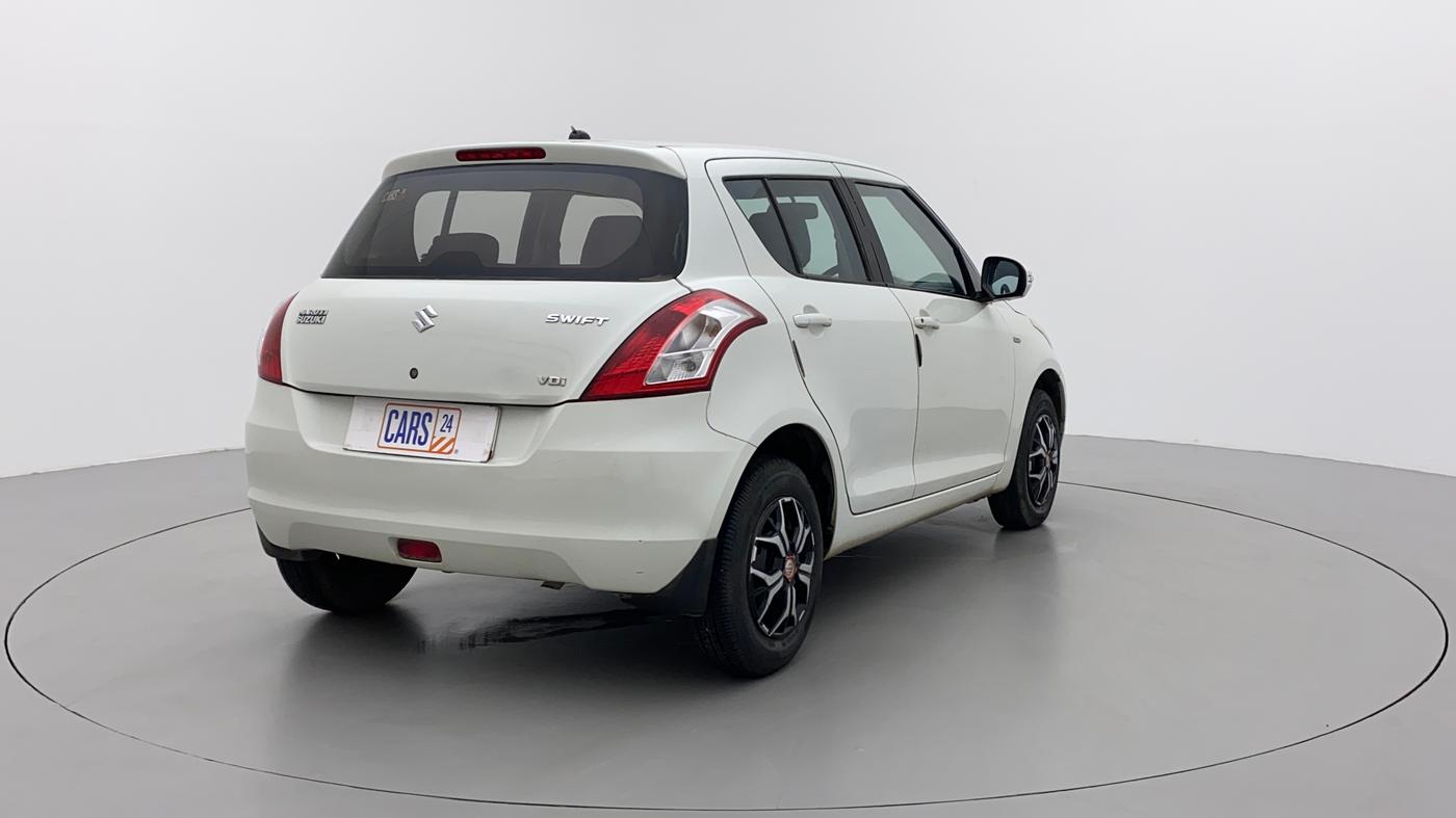 2012 Maruti Swift VDI, Diesel, Manual, 66,940 km, Right Back Diagonal