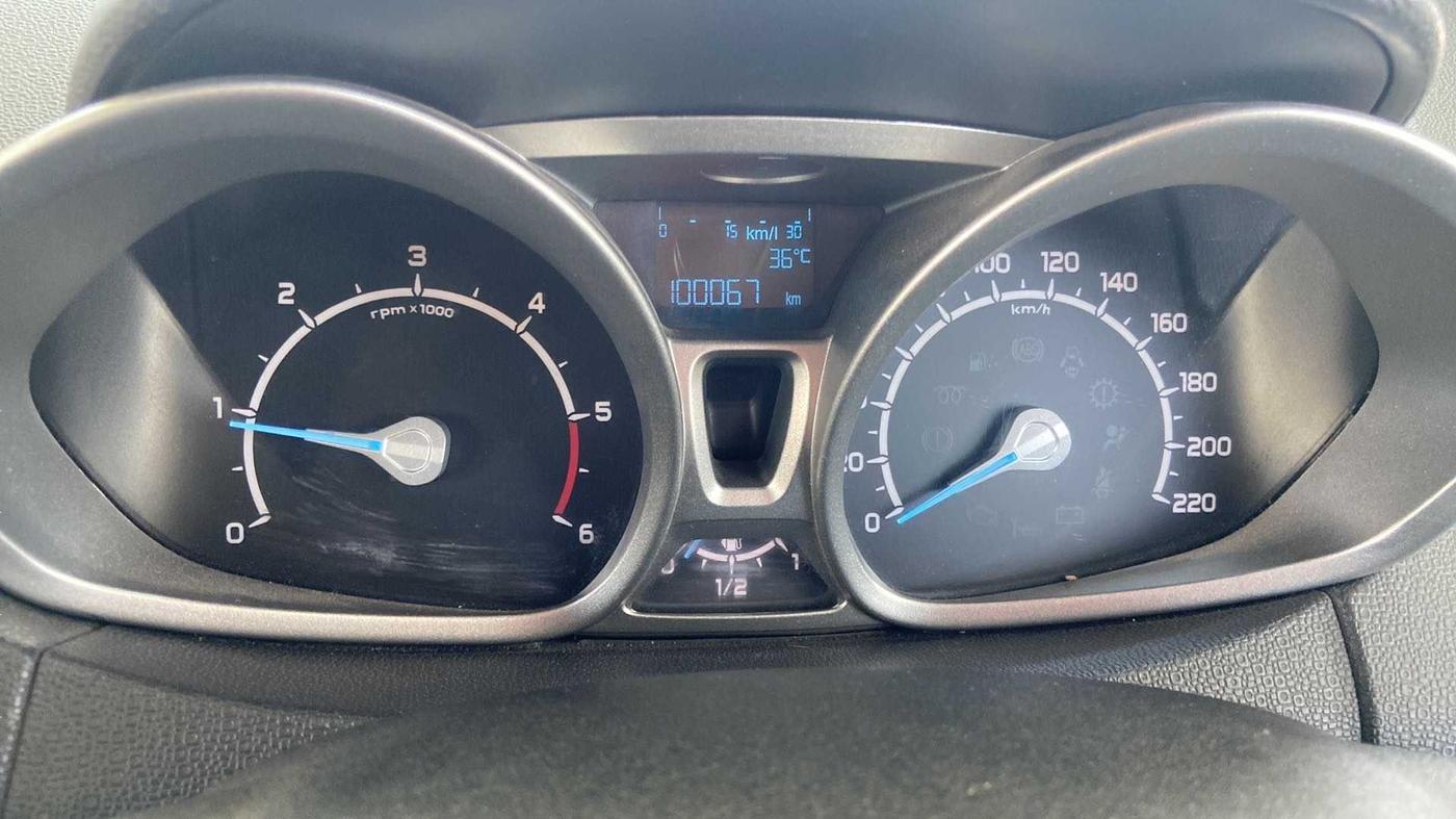 2017 Ford Ecosport TITANIUM 1.5L DIESEL, Diesel, Manual, 1,00,122 km, Odometer Image