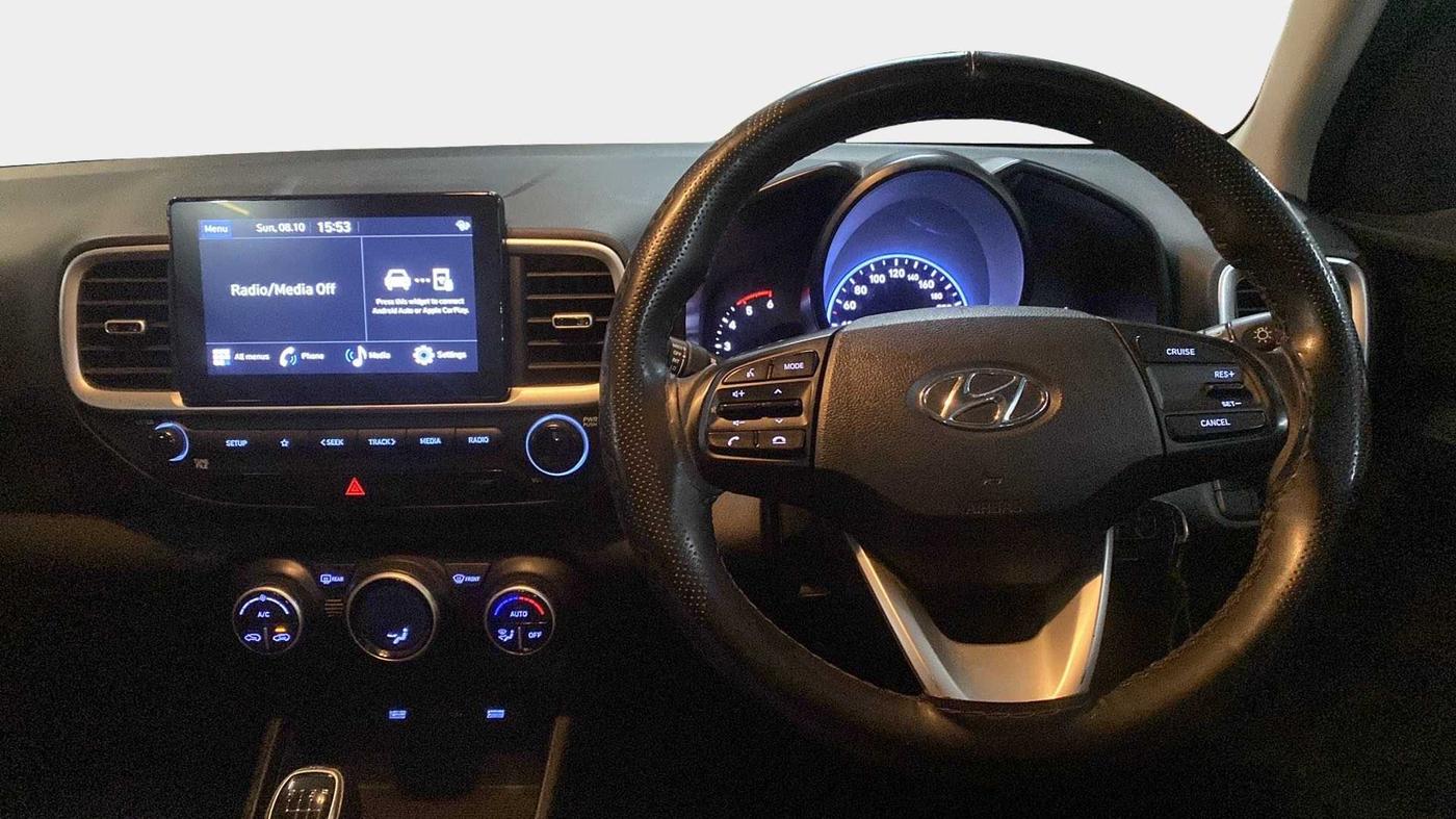 2021 Hyundai VENUE SX 1.5 CRDI, Diesel, Manual, 58,400 km, Steering Wheel Close Up