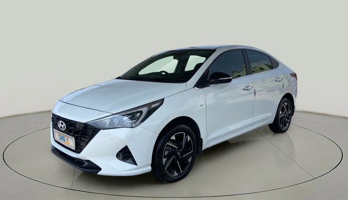 2020 Hyundai Verna SX (O) 1.0 TURBO DCT, Petrol, Automatic, 76,601 km, Left Front Diagonal