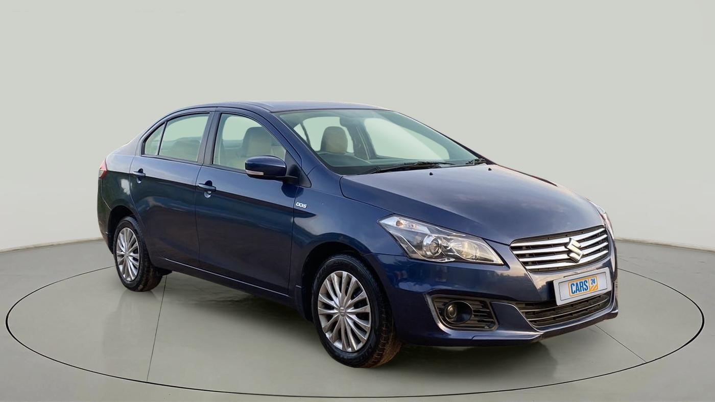 2017 Maruti Ciaz SIGMA DIESEL 1.3, Diesel, Manual, 53,846 km, Right Front Diagonal