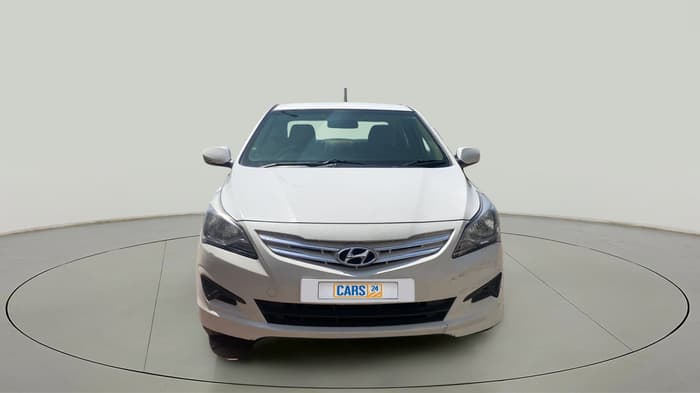 2017 Hyundai Verna 1.4 EX PETROL, CNG, Manual, 40,220 km, Front