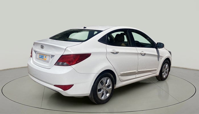 2017 Hyundai Verna 1.4 EX PETROL, CNG, Manual, 40,220 km, Right Back Diagonal