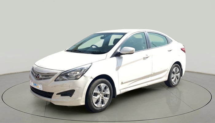 2017 Hyundai Verna 1.4 EX PETROL, CNG, Manual, 40,220 km, Left Front Diagonal