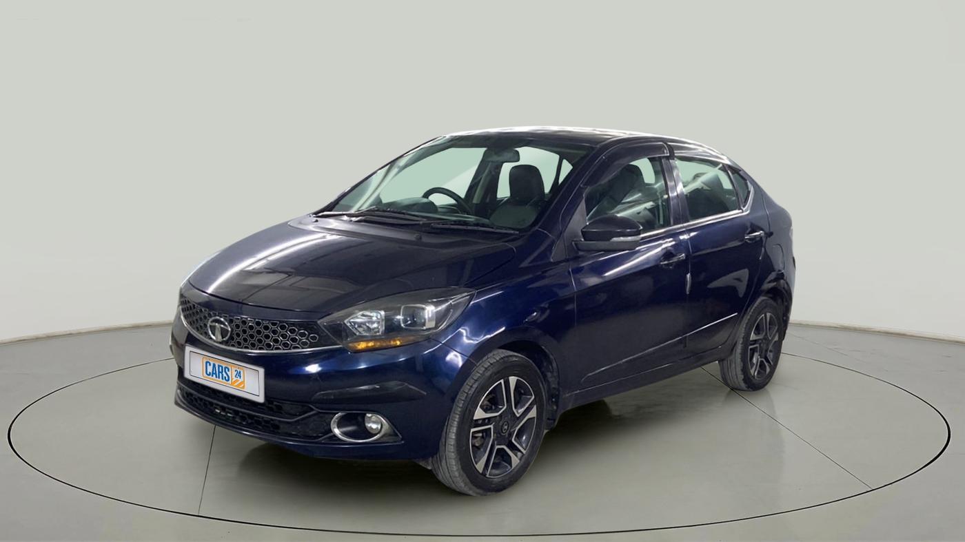 2019 Tata TIGOR XZA PETROL, Petrol, Automatic, 65,240 km, Left Front Diagonal