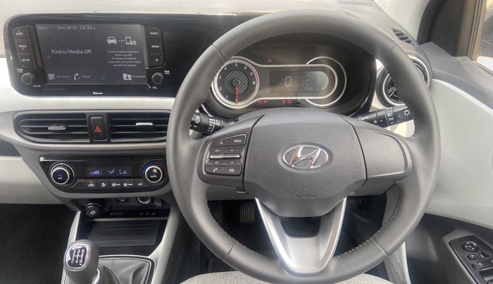 2022 Hyundai GRAND I10 NIOS ASTA 1.2 KAPPA VTVT, Petrol, Manual, 5,589 km, Steering Wheel Close Up
