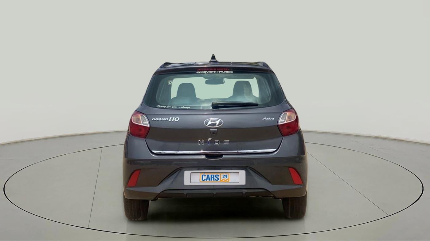 2022 Hyundai GRAND I10 NIOS ASTA 1.2 KAPPA VTVT, Petrol, Manual, 5,589 km, Back/Rear