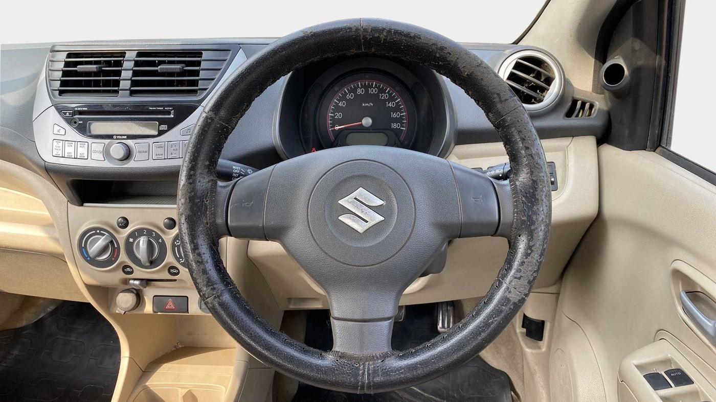 2012 Maruti A Star VXI, Petrol, Manual, 44,344 km, Steering Wheel Close Up