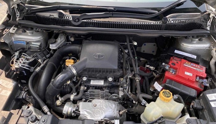 2021 Tata NEXON XZA PLUS SUNROOF PETROL, Petrol, Automatic, 27,694 km, Open Bonet