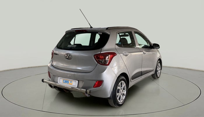 2016 Hyundai Grand i10 SPORTZ 1.2 KAPPA VTVT, Petrol, Manual, 59,736 km, Right Back Diagonal