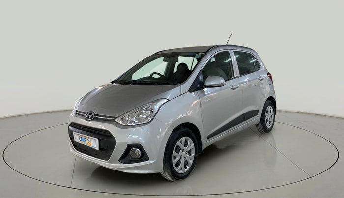 2016 Hyundai Grand i10 SPORTZ 1.2 KAPPA VTVT, Petrol, Manual, 59,736 km, Left Front Diagonal