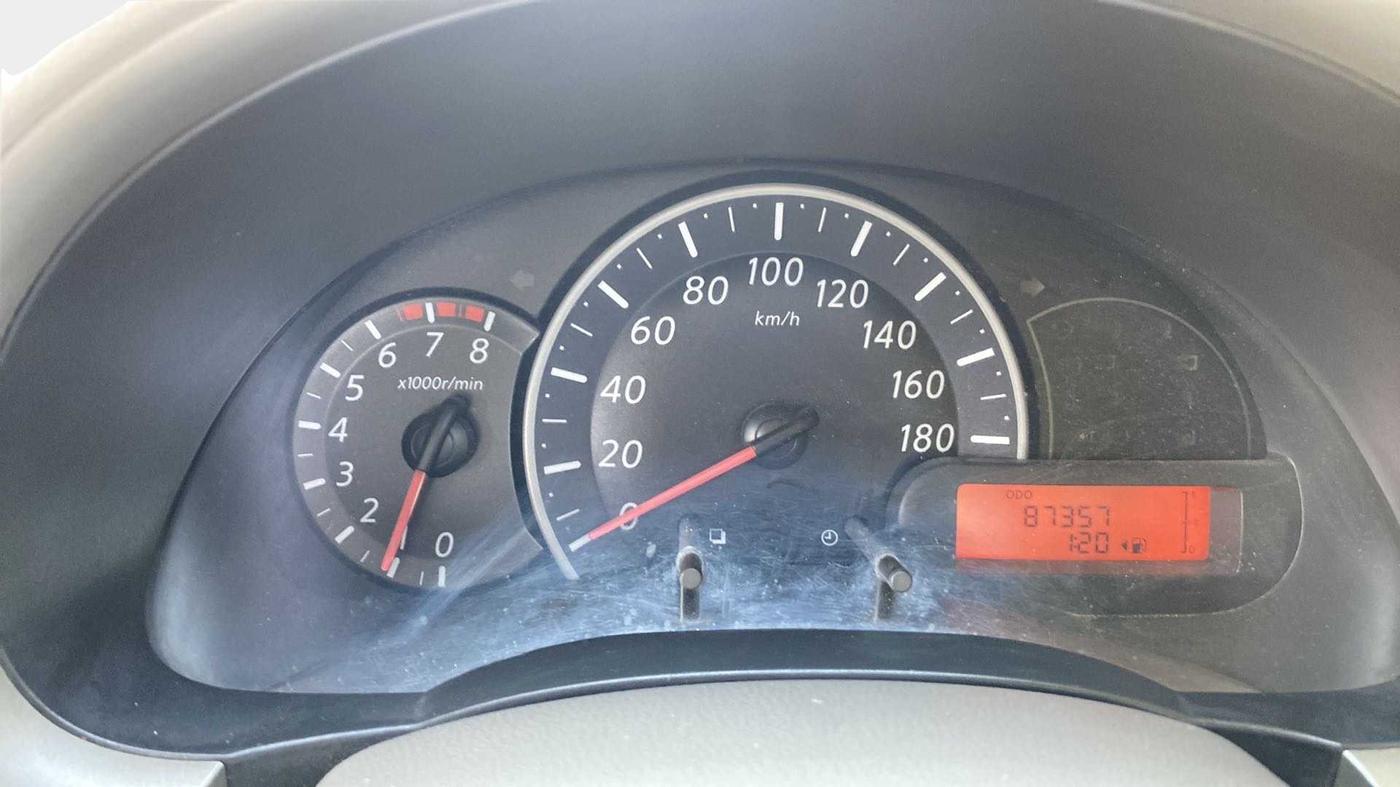2010 Nissan Micra XV PETROL, Petrol, Manual, 87,354 km, Odometer Image