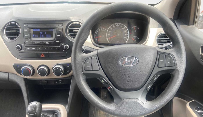 2018 Hyundai Grand i10 MAGNA 1.2 KAPPA VTVT, Petrol, Manual, 11,537 km, Steering Wheel Close Up