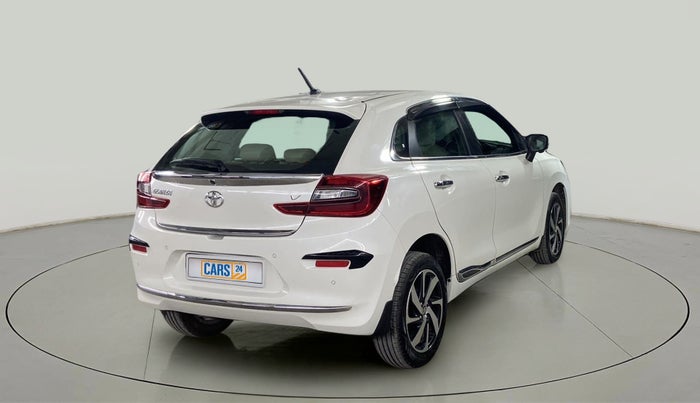 2023 Toyota Glanza V, Petrol, Manual, 3,592 km, Right Back Diagonal