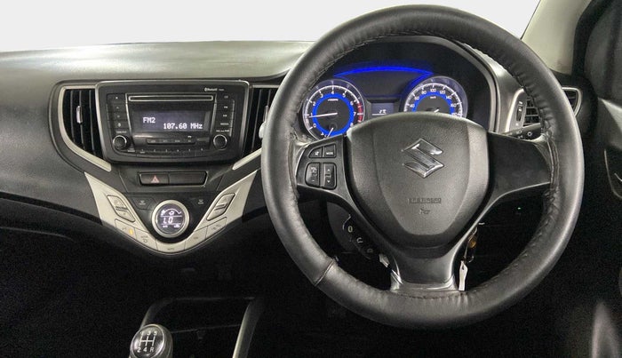 2017 Maruti Baleno DELTA PETROL 1.2, Petrol, Manual, 52,828 km, Steering Wheel Close Up