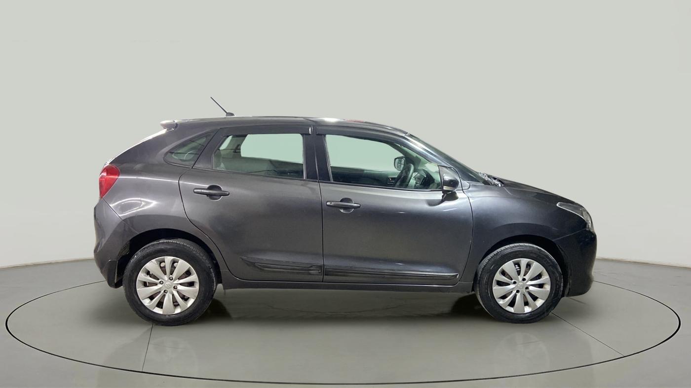 2017 Maruti Baleno DELTA PETROL 1.2, Petrol, Manual, 52,828 km, Right Side View
