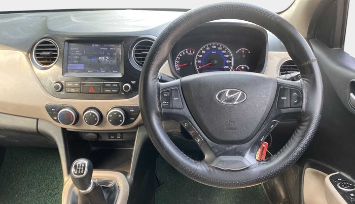 2019 Hyundai Grand i10 SPORTZ 1.2 KAPPA VTVT, Petrol, Manual, 24,595 km, Steering Wheel Close Up