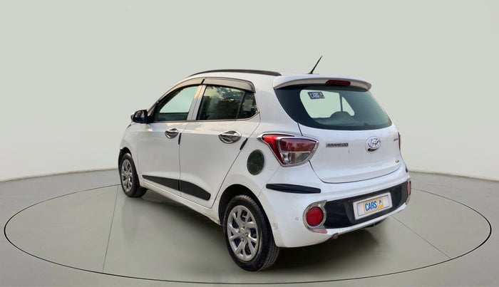 2019 Hyundai Grand i10 SPORTZ 1.2 KAPPA VTVT, Petrol, Manual, 24,595 km, Left Back Diagonal