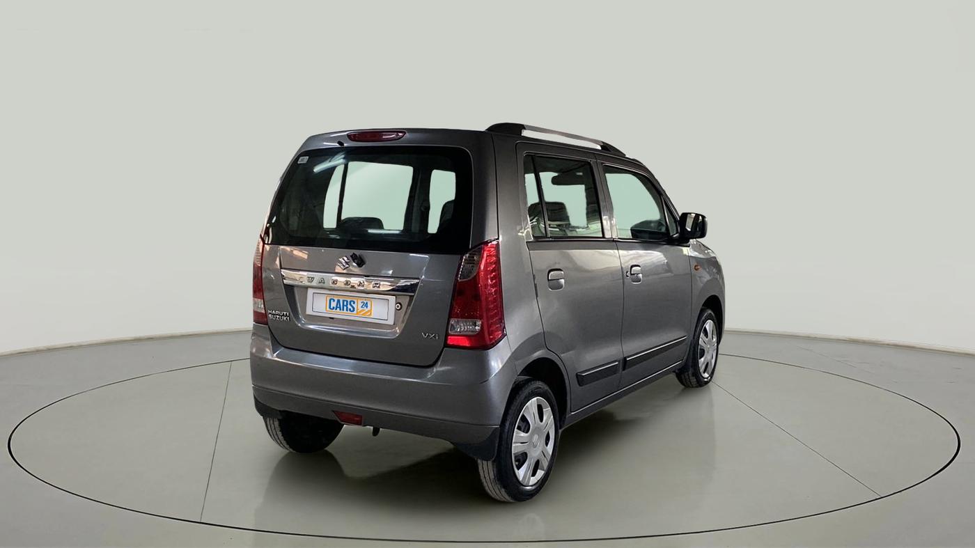 2014 Maruti Wagon R 1.0 VXI, Petrol, Manual, 45,975 km, Right Back Diagonal