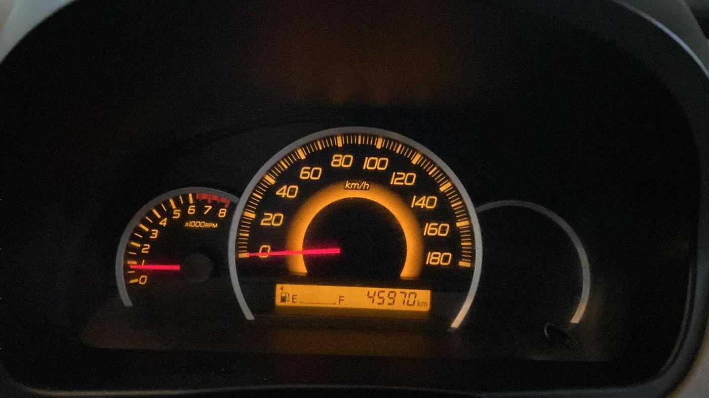 2014 Maruti Wagon R 1.0 VXI, Petrol, Manual, 45,975 km, Odometer Image