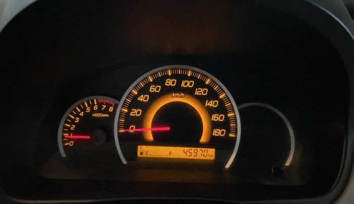2014 Maruti Wagon R 1.0 VXI, Petrol, Manual, 45,975 km, Odometer Image