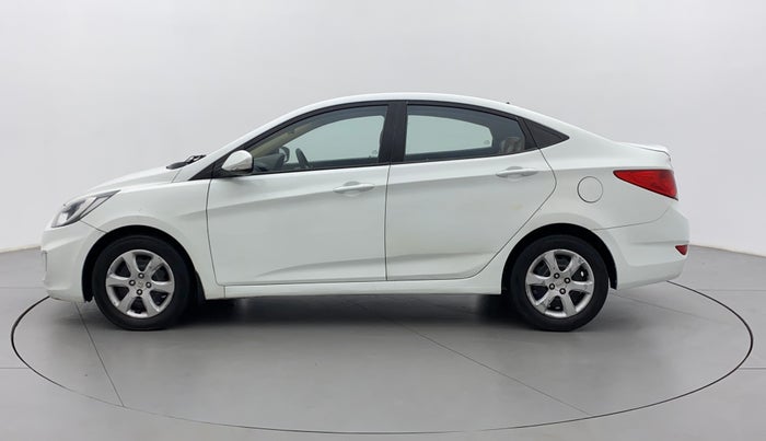 2011 Hyundai Verna FLUIDIC 1.6 CRDI EX, Diesel, Manual, 1,17,358 km, Left Side