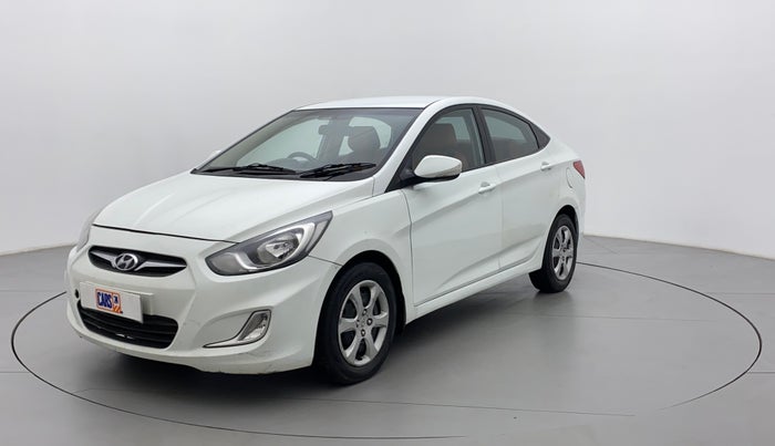 2011 Hyundai Verna FLUIDIC 1.6 CRDI EX, Diesel, Manual, 1,17,358 km, Left Front Diagonal