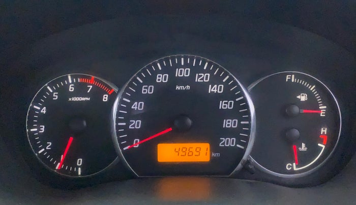 2010 Maruti Swift Dzire ZXI, Petrol, Manual, 49,739 km, Odometer Image