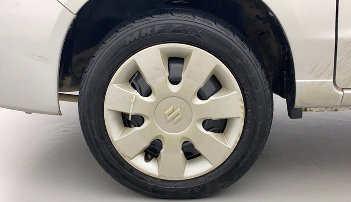 2013 Maruti Alto K10 VXI, Petrol, Manual, 50,030 km, Left Front Wheel