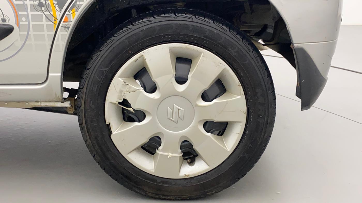 2013 Maruti Alto K10 VXI, Petrol, Manual, 50,030 km, Left Rear Wheel